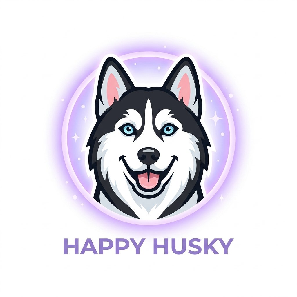 Minchu Siberian Husky Logo